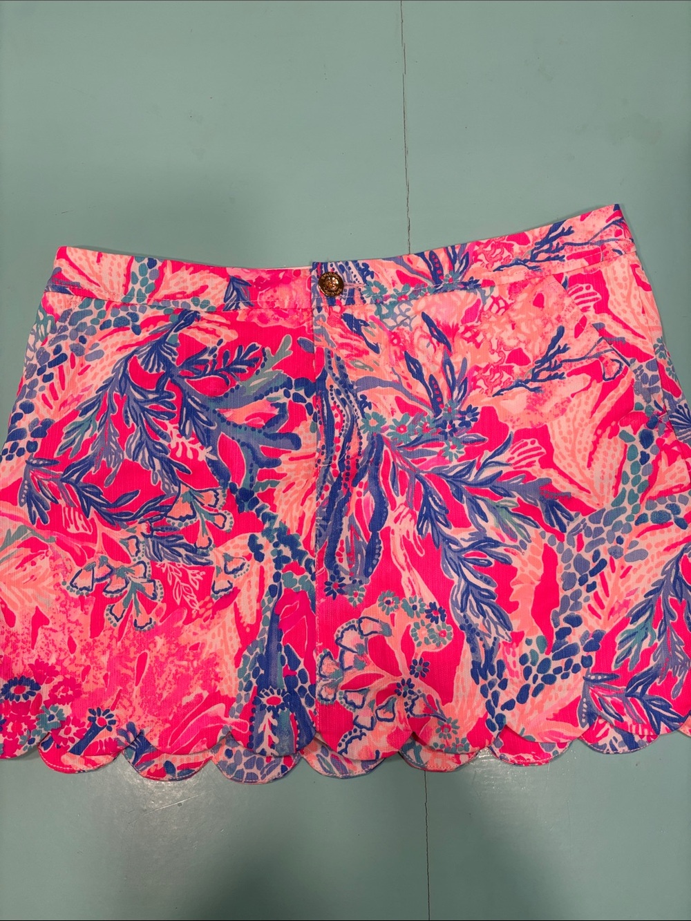 Lilly Pulitzer Colette Skort in Aquadesiac Print